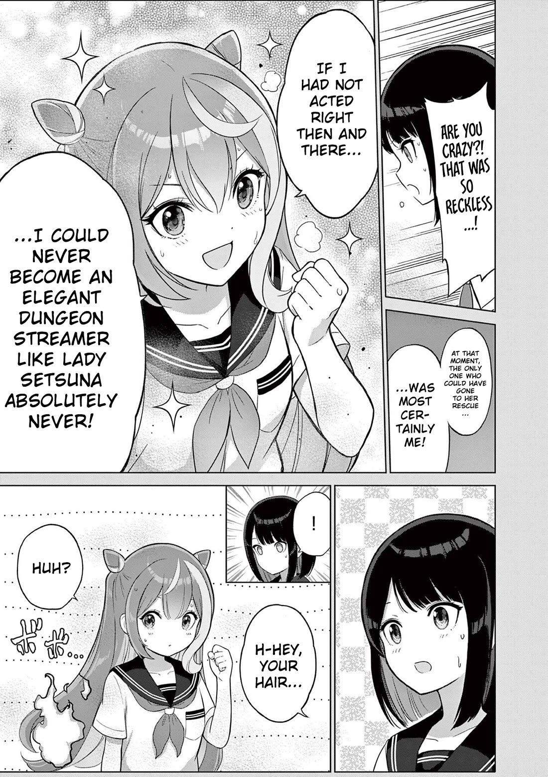 A Bottom-Tier Ojousama Dungeon Streamer Beats Up a Nuisance Streamer, Goes Viral, and Becomes a Legend?! chapter 25 page 16