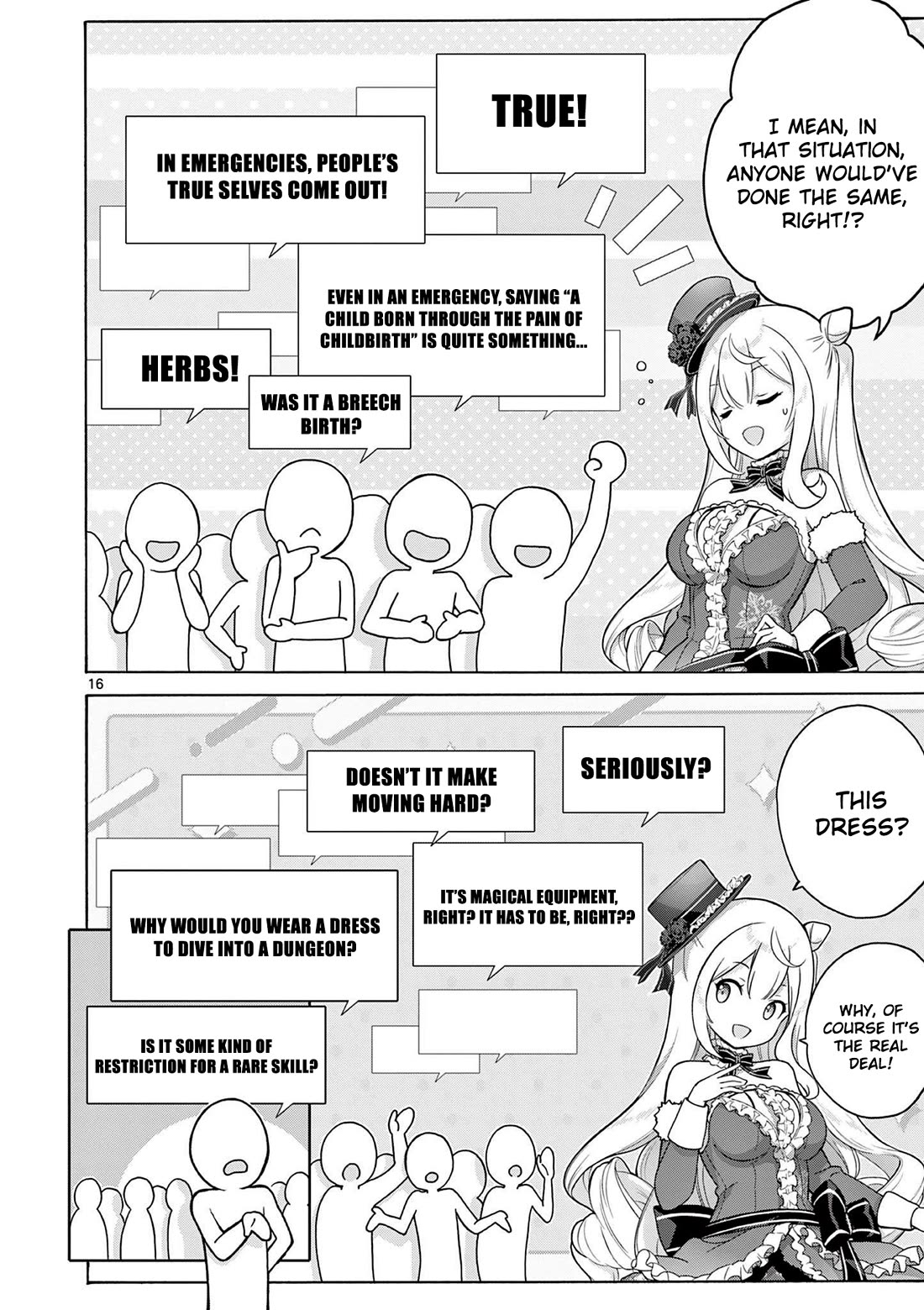 A Bottom-Tier Ojousama Dungeon Streamer Beats Up a Nuisance Streamer, Goes Viral, and Becomes a Legend?! chapter 3 page 16