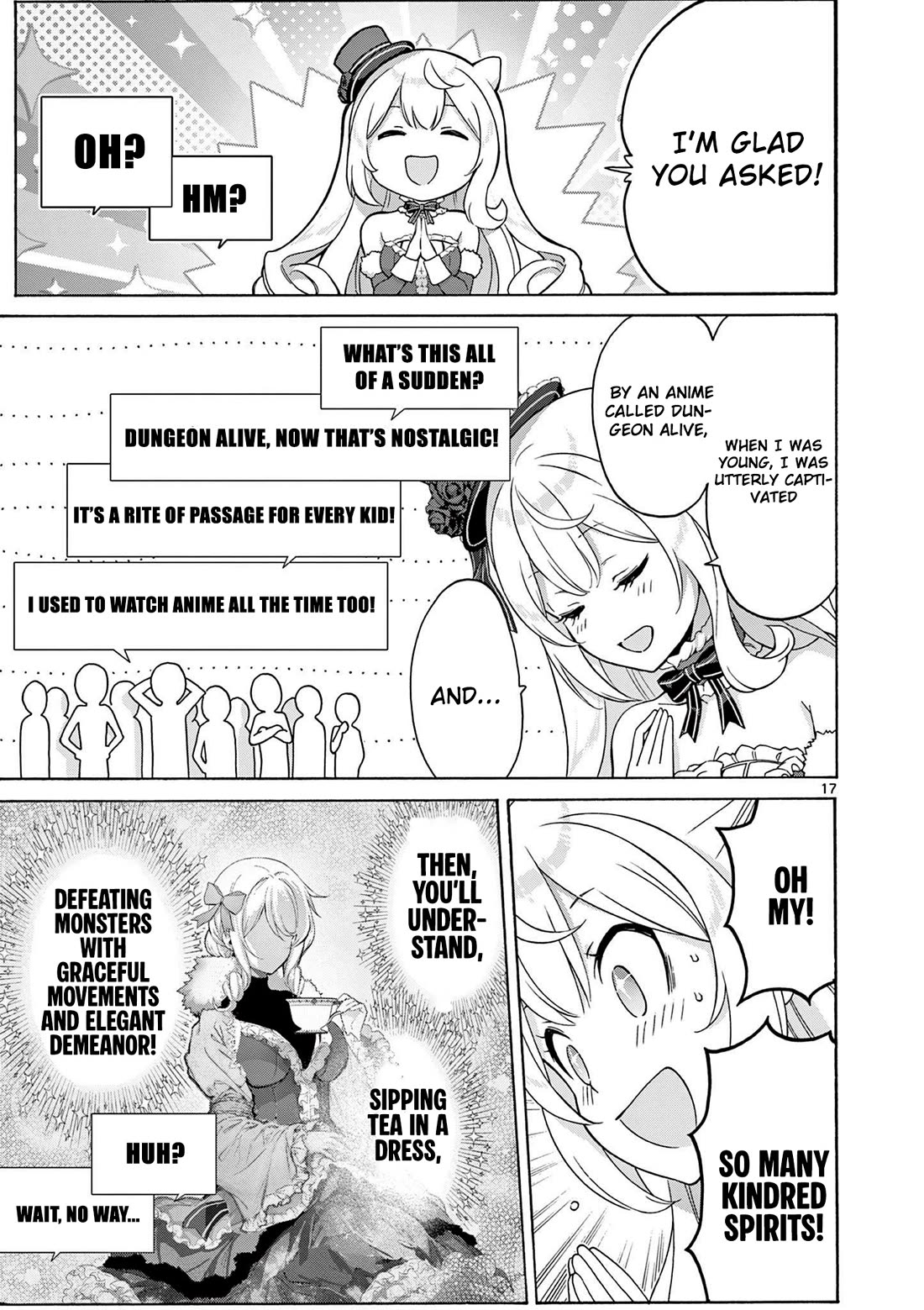 A Bottom-Tier Ojousama Dungeon Streamer Beats Up a Nuisance Streamer, Goes Viral, and Becomes a Legend?! chapter 3 page 17
