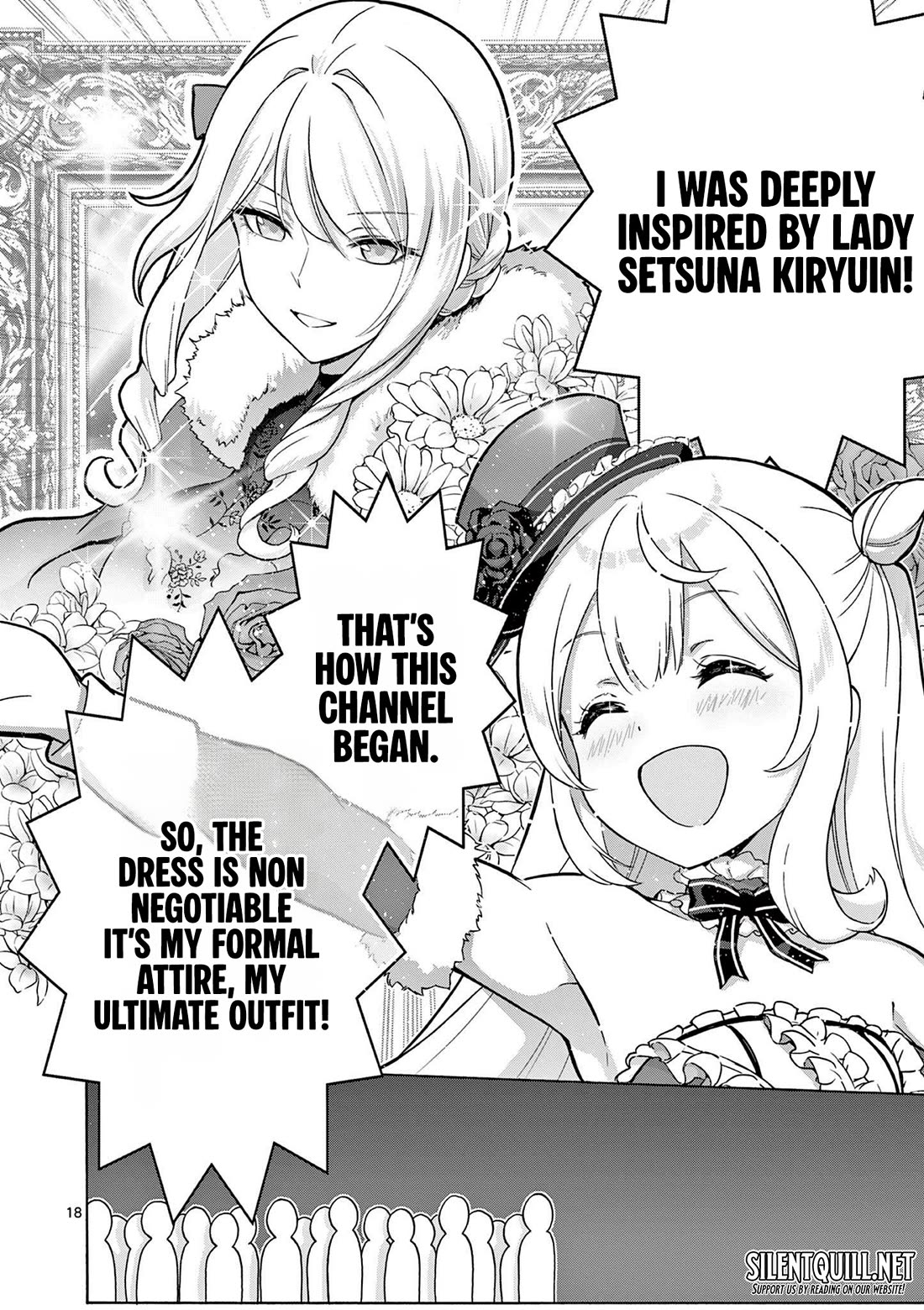 A Bottom-Tier Ojousama Dungeon Streamer Beats Up a Nuisance Streamer, Goes Viral, and Becomes a Legend?! chapter 3 page 18