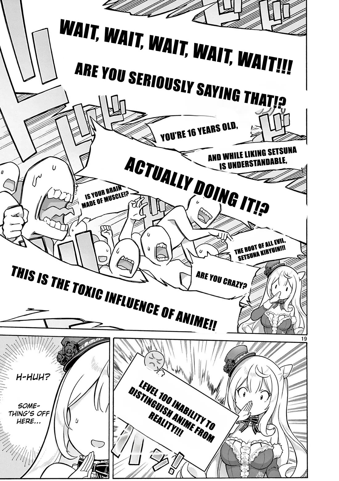 A Bottom-Tier Ojousama Dungeon Streamer Beats Up a Nuisance Streamer, Goes Viral, and Becomes a Legend?! chapter 3 page 19