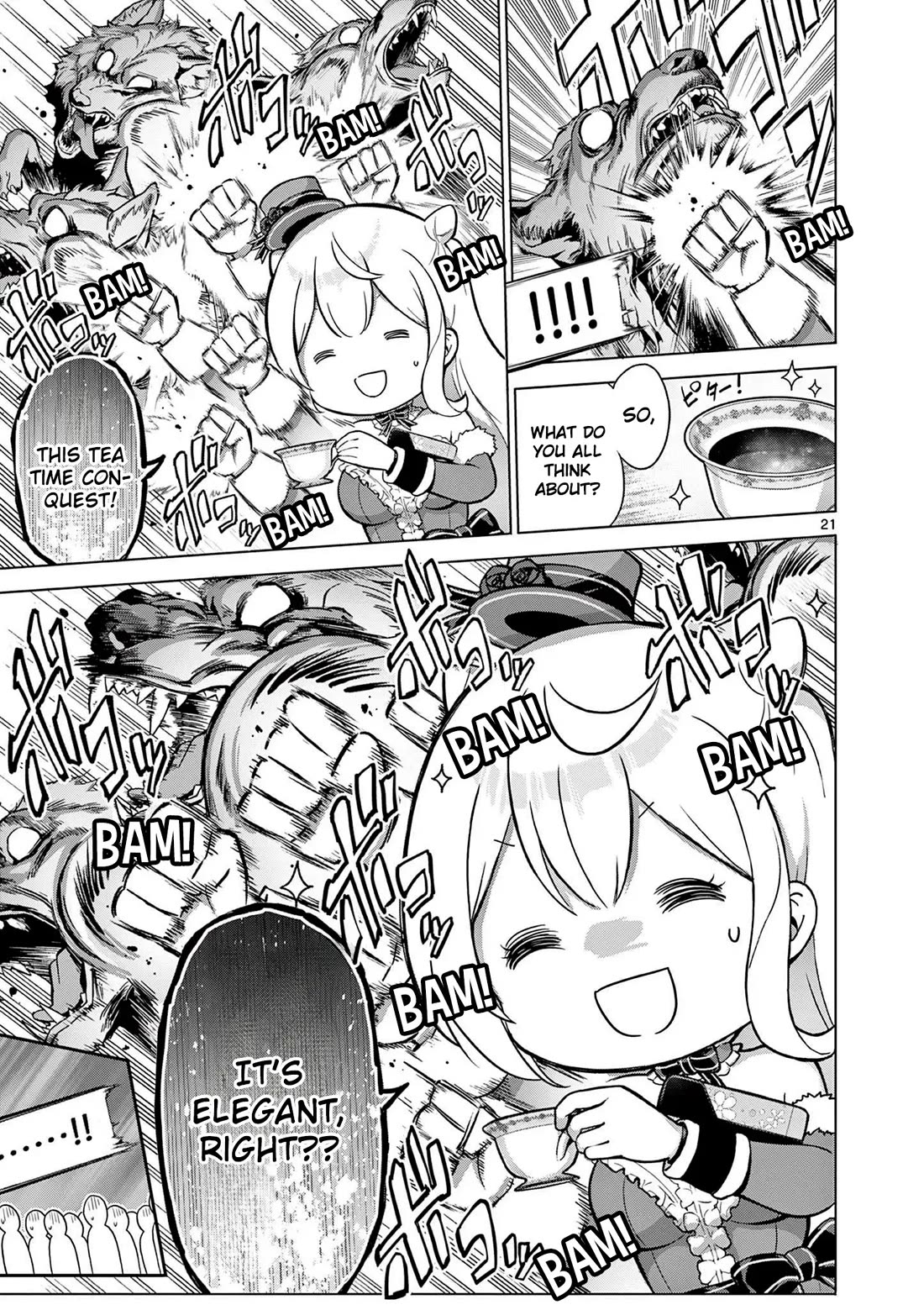 A Bottom-Tier Ojousama Dungeon Streamer Beats Up a Nuisance Streamer, Goes Viral, and Becomes a Legend?! chapter 4 page 21