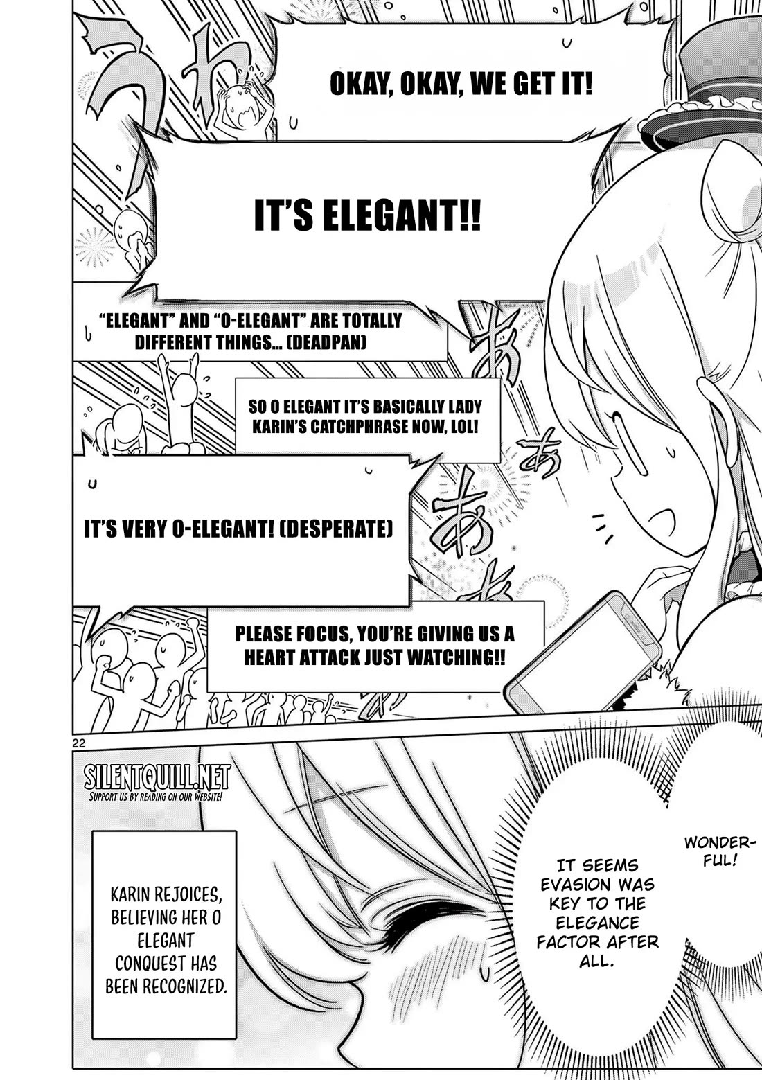 A Bottom-Tier Ojousama Dungeon Streamer Beats Up a Nuisance Streamer, Goes Viral, and Becomes a Legend?! chapter 4 page 22