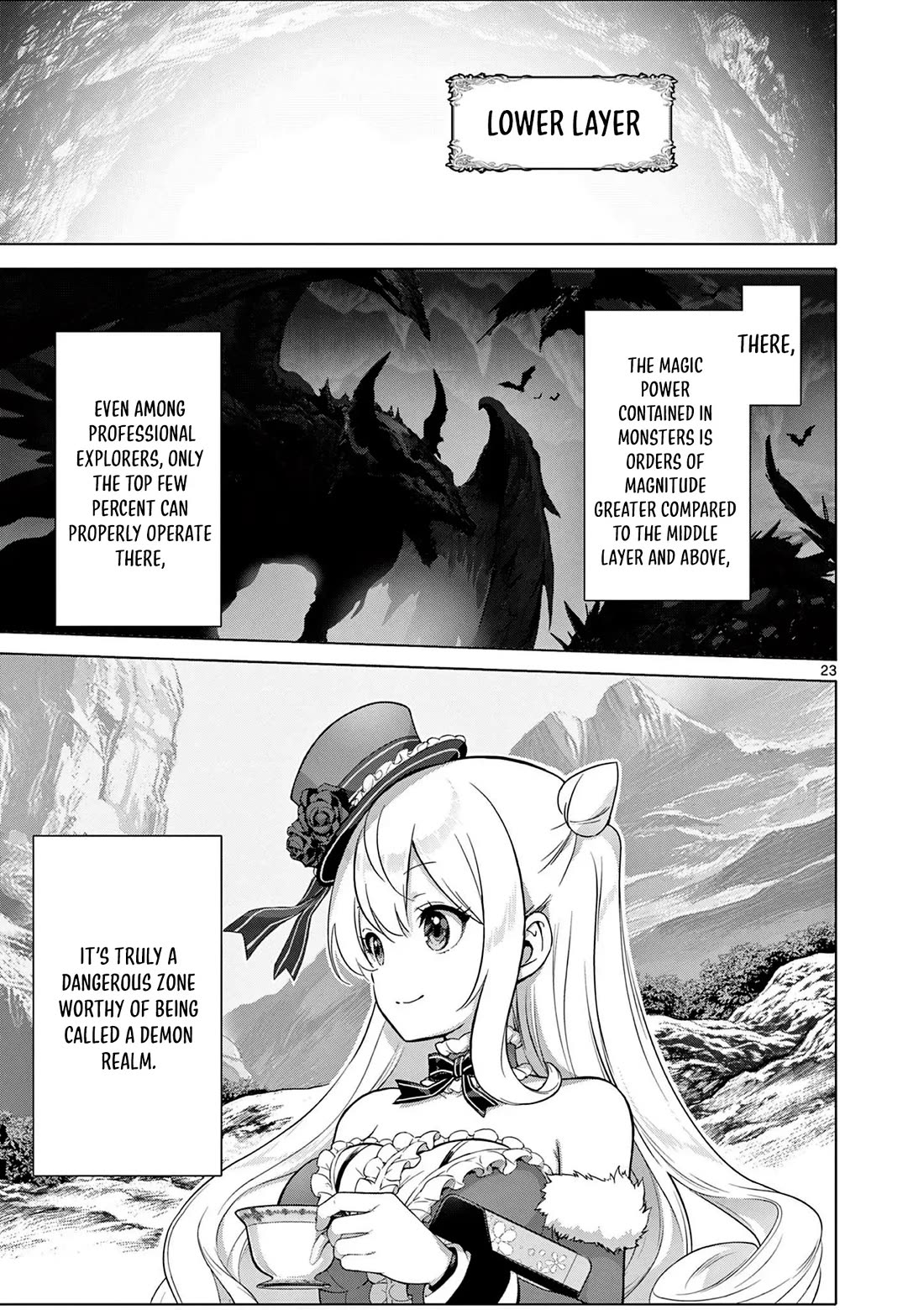 A Bottom-Tier Ojousama Dungeon Streamer Beats Up a Nuisance Streamer, Goes Viral, and Becomes a Legend?! chapter 5 page 23