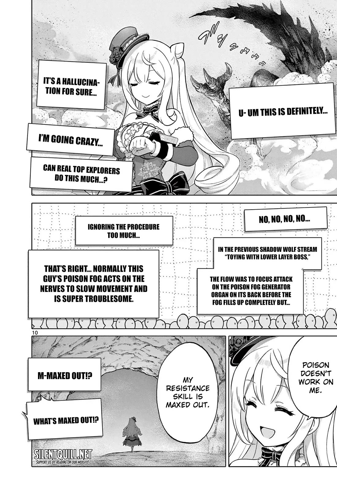 A Bottom-Tier Ojousama Dungeon Streamer Beats Up a Nuisance Streamer, Goes Viral, and Becomes a Legend?! chapter 6 page 10