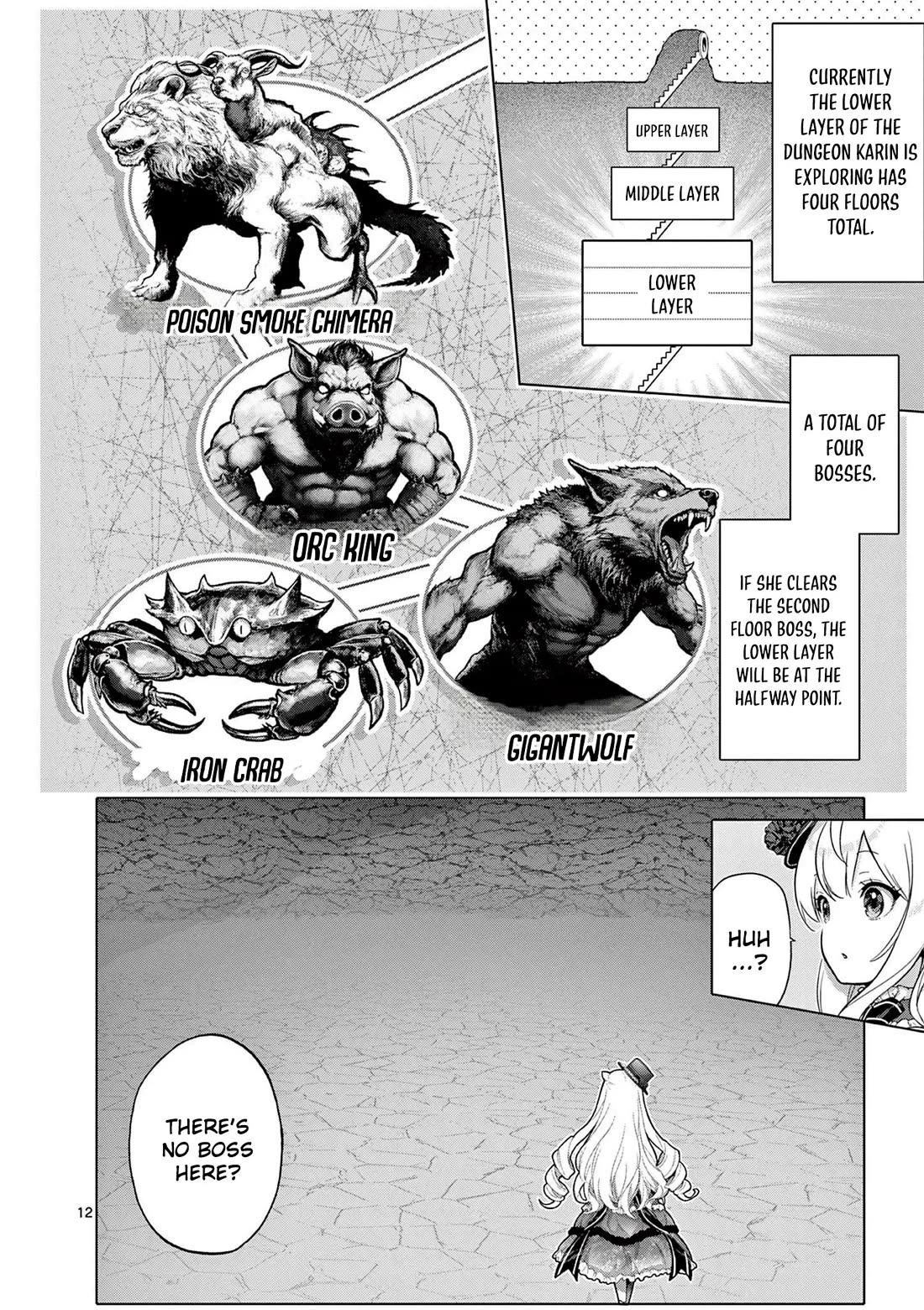 A Bottom-Tier Ojousama Dungeon Streamer Beats Up a Nuisance Streamer, Goes Viral, and Becomes a Legend?! chapter 6 page 12
