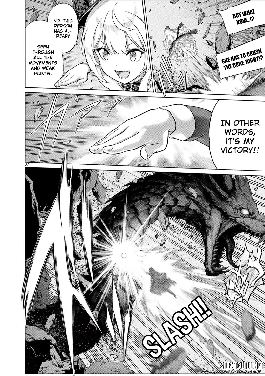 A Bottom-Tier Ojousama Dungeon Streamer Beats Up a Nuisance Streamer, Goes Viral, and Becomes a Legend?! chapter 7 page 22