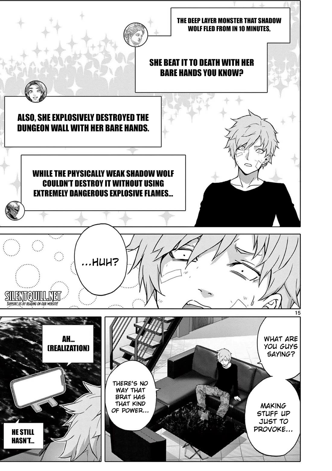A Bottom-Tier Ojousama Dungeon Streamer Beats Up a Nuisance Streamer, Goes Viral, and Becomes a Legend?! chapter 8 page 16