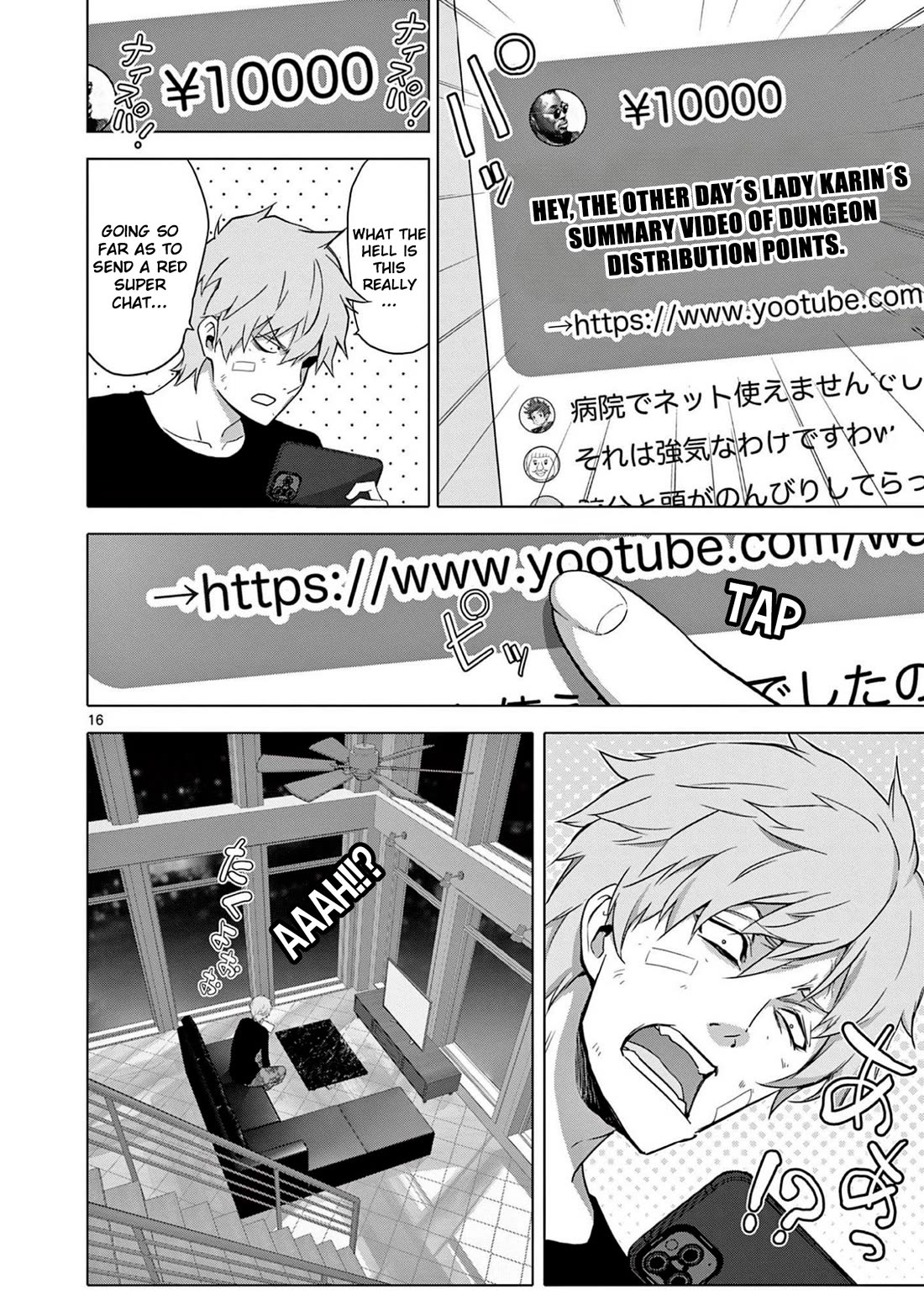 A Bottom-Tier Ojousama Dungeon Streamer Beats Up a Nuisance Streamer, Goes Viral, and Becomes a Legend?! chapter 8 page 17