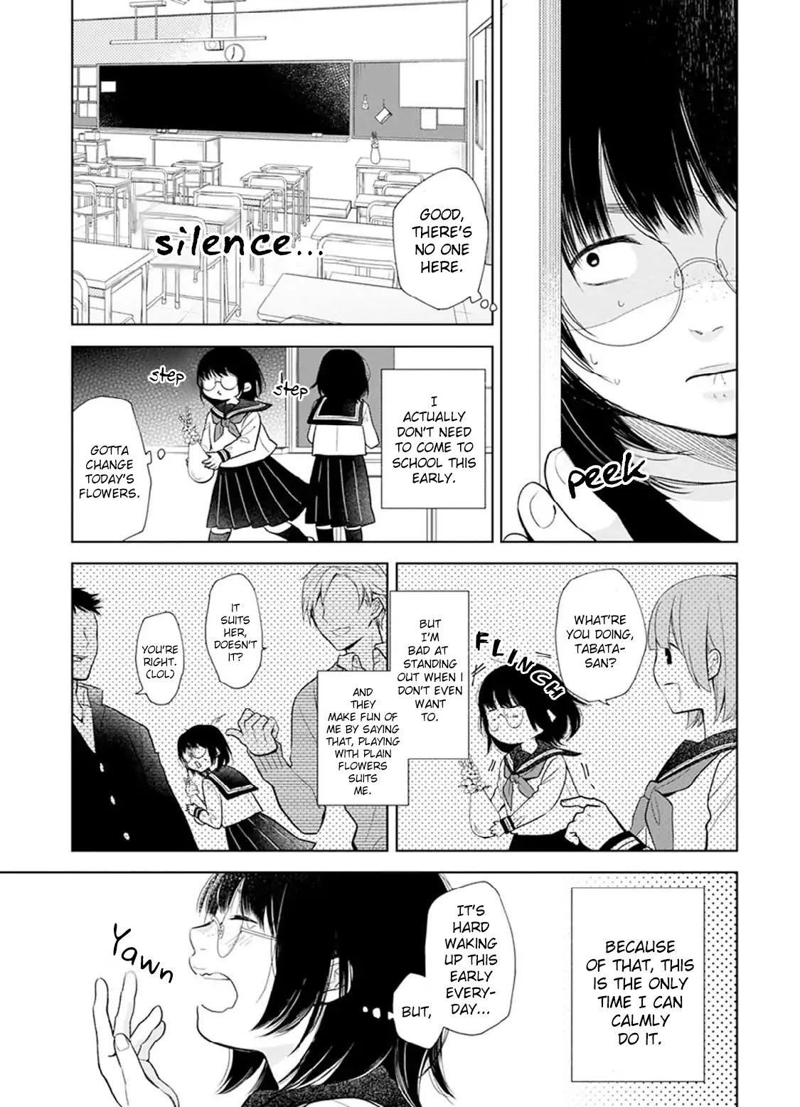 A Bouquet for an Ugly Girl. chapter 1 page 8