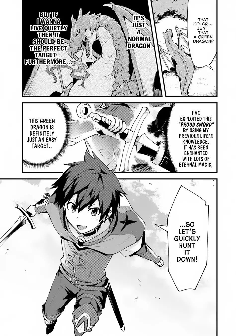 A Boy Who Has Been Reincarnated Twice Spends Peacefully as an S-Rank Adventurer, ~ I who was a Sage and a Hero of Previous World, Will Live in Peacefullness in the Next World~ chapter 1 page 11