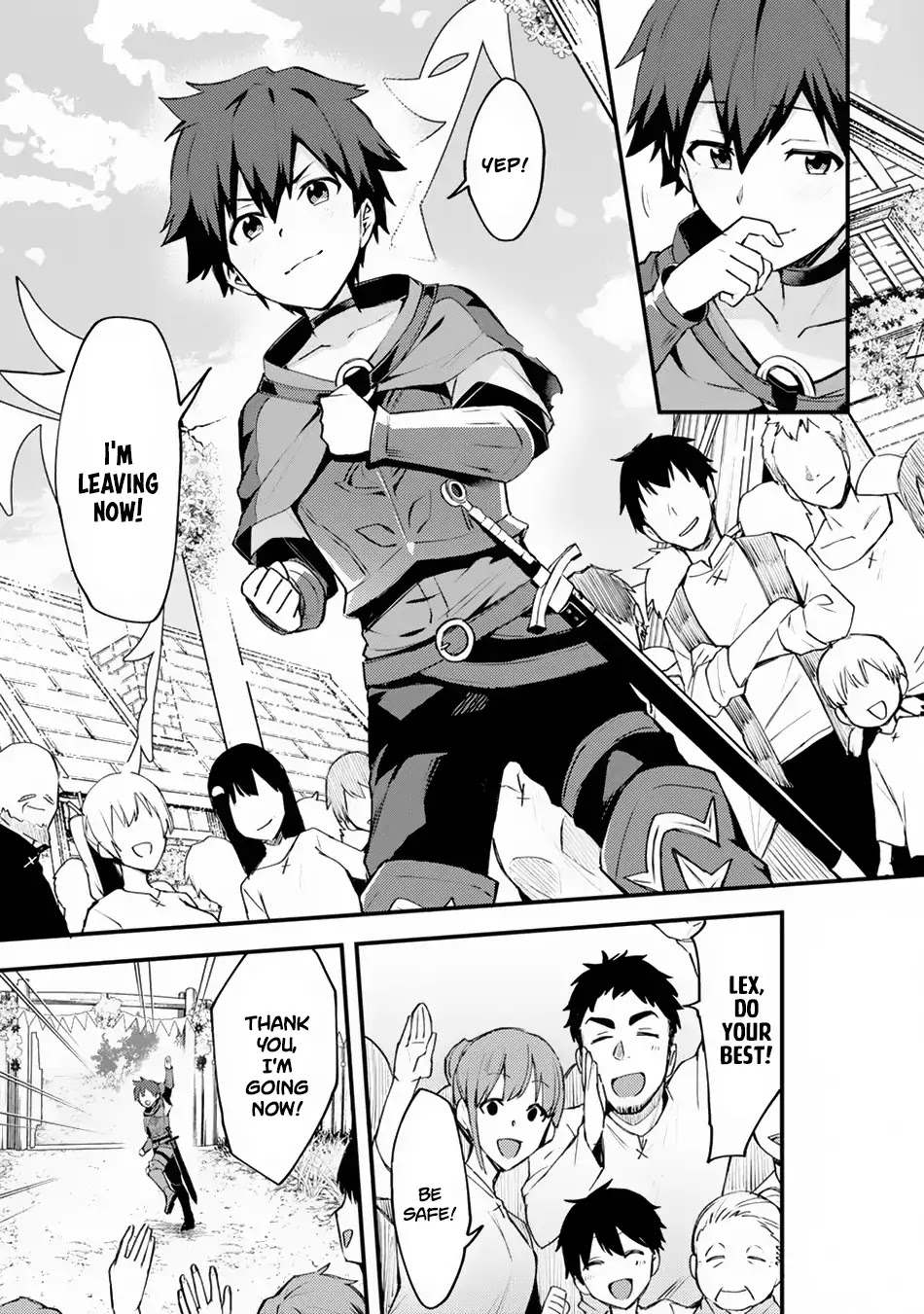 A Boy Who Has Been Reincarnated Twice Spends Peacefully as an S-Rank Adventurer, ~ I who was a Sage and a Hero of Previous World, Will Live in Peacefullness in the Next World~ chapter 1 page 7