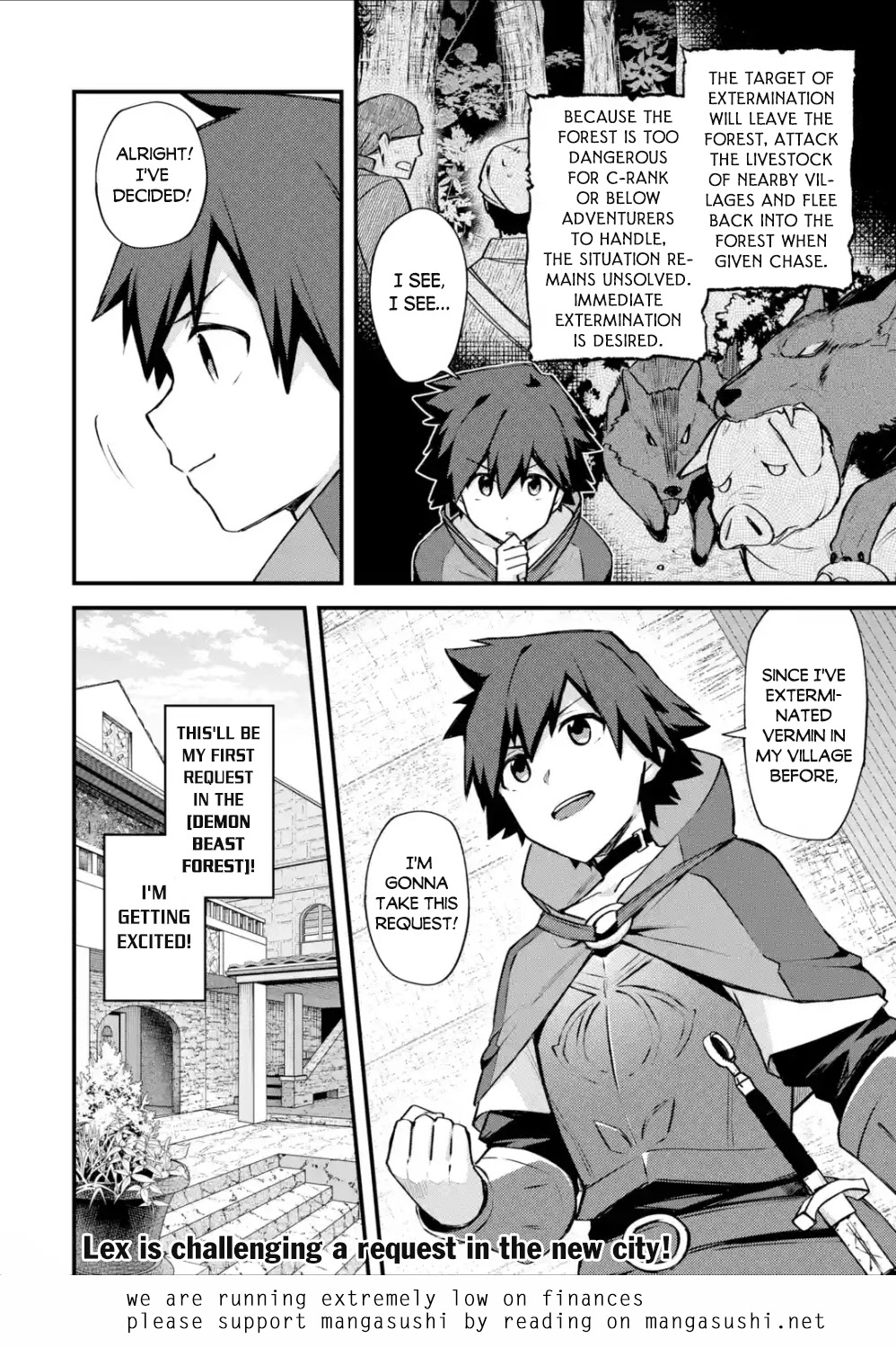 A Boy Who Has Been Reincarnated Twice Spends Peacefully as an S-Rank Adventurer, ~ I who was a Sage and a Hero of Previous World, Will Live in Peacefullness in the Next World~ chapter 16 page 34