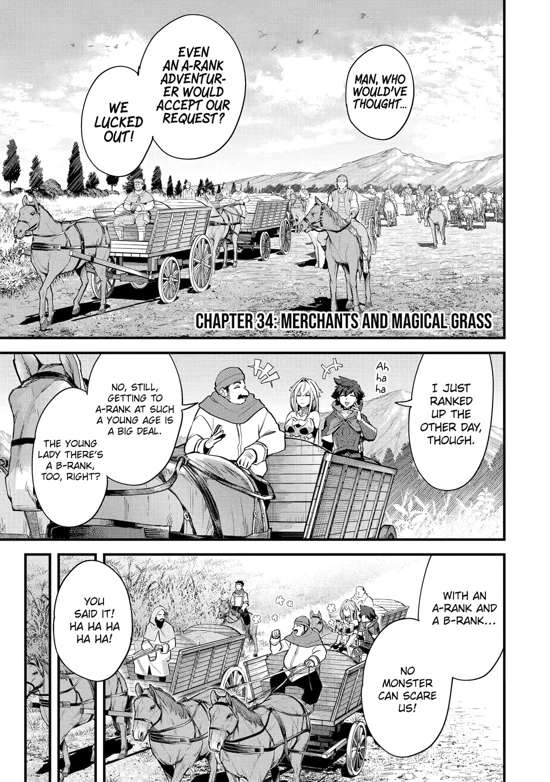 A Boy Who Has Been Reincarnated Twice Spends Peacefully as an S-Rank Adventurer, ~ I who was a Sage and a Hero of Previous World, Will Live in Peacefullness in the Next World~ chapter 34 page 1