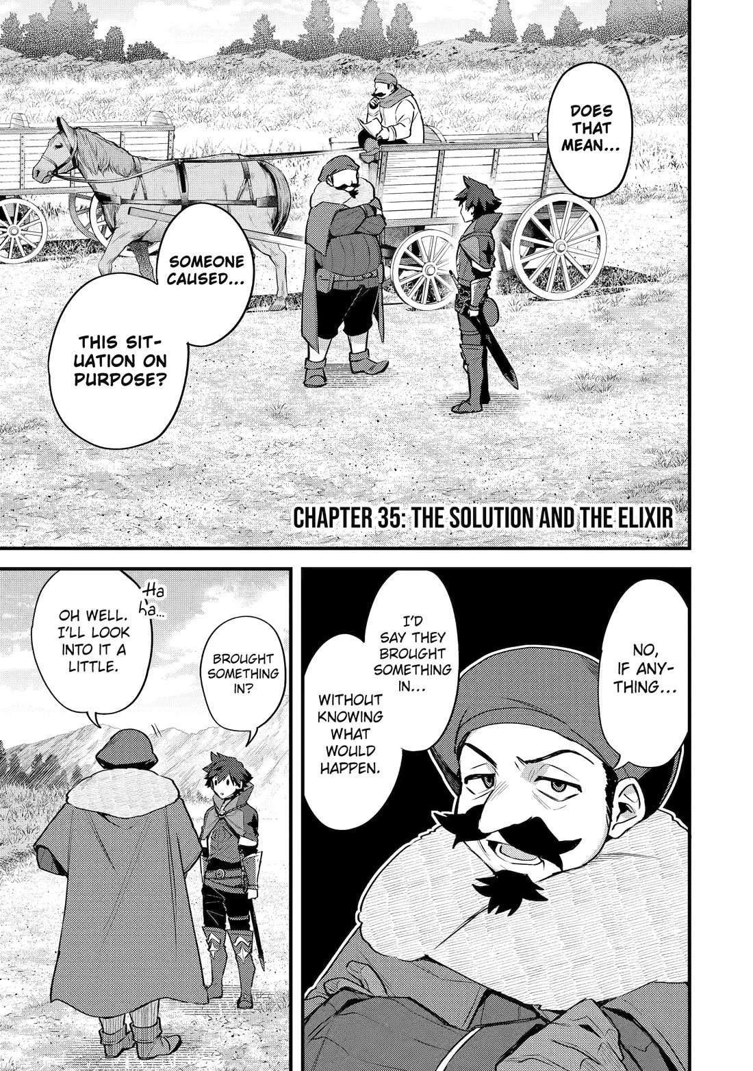 A Boy Who Has Been Reincarnated Twice Spends Peacefully as an S-Rank Adventurer, ~ I who was a Sage and a Hero of Previous World, Will Live in Peacefullness in the Next World~ chapter 35 page 1