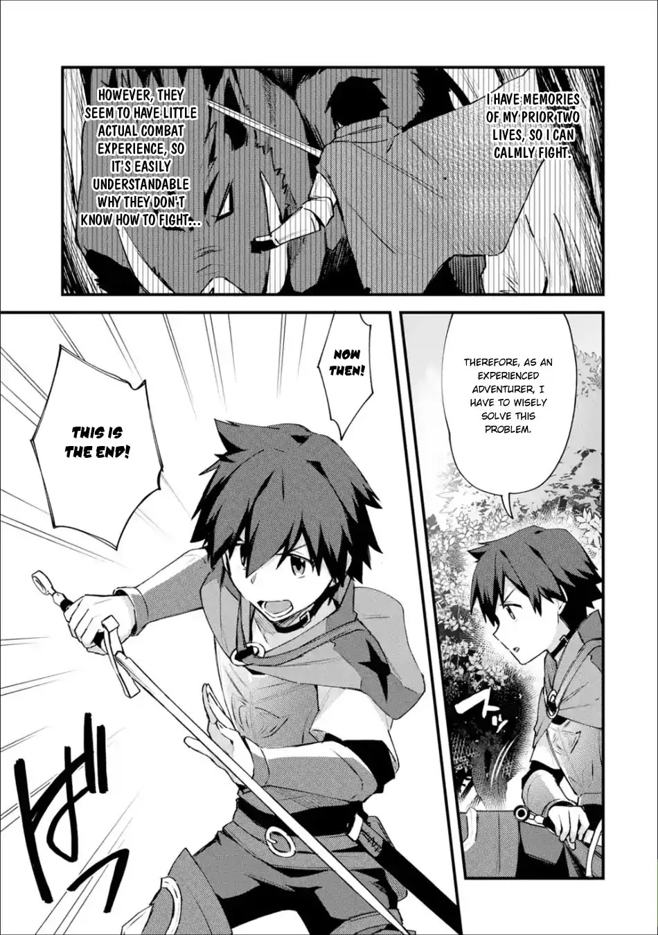 A Boy Who Has Been Reincarnated Twice Spends Peacefully as an S-Rank Adventurer, ~ I who was a Sage and a Hero of Previous World, Will Live in Peacefullness in the Next World~ chapter 4 page 20