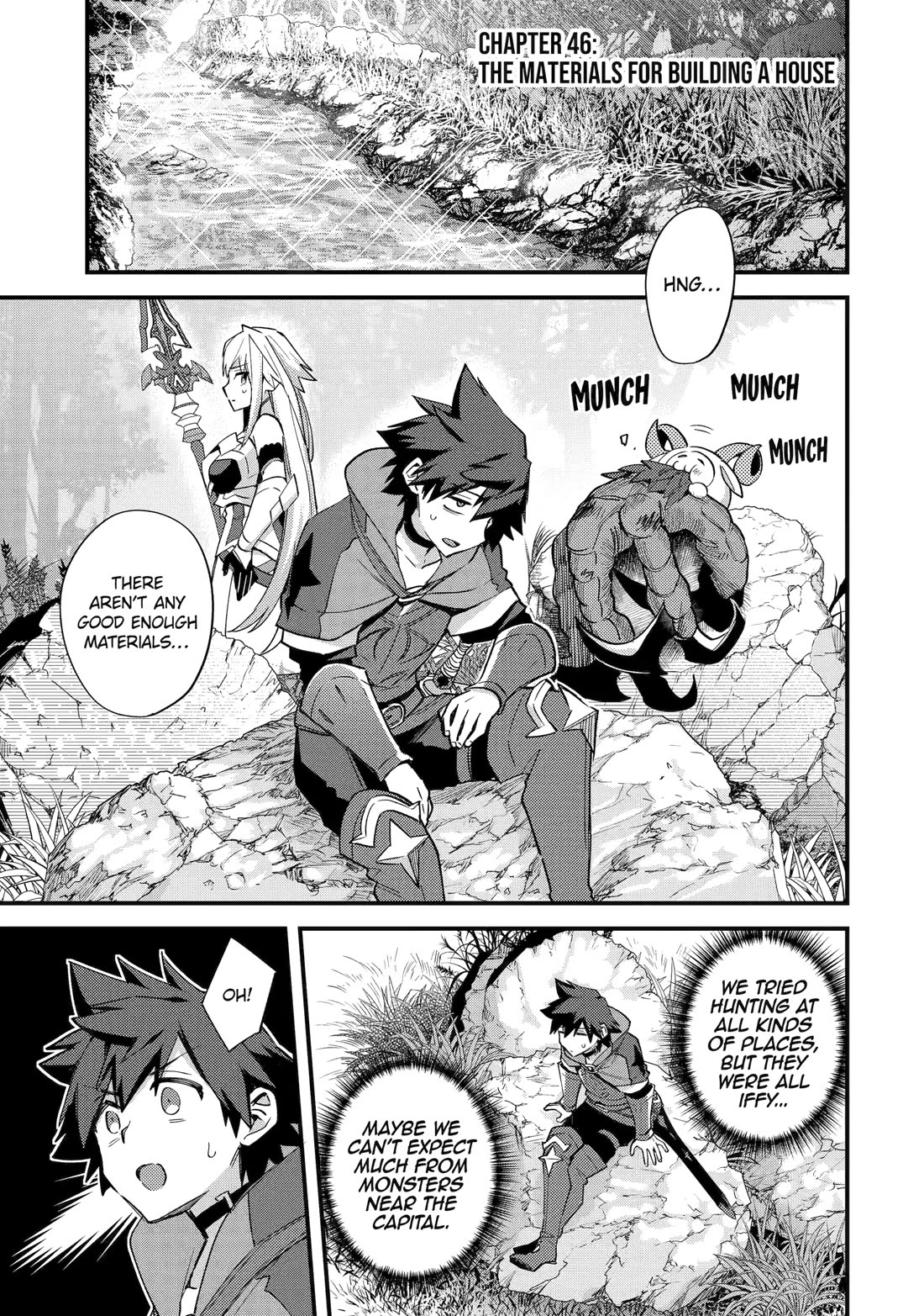 A Boy Who Has Been Reincarnated Twice Spends Peacefully as an S-Rank Adventurer, ~ I who was a Sage and a Hero of Previous World, Will Live in Peacefullness in the Next World~ chapter 46 page 1