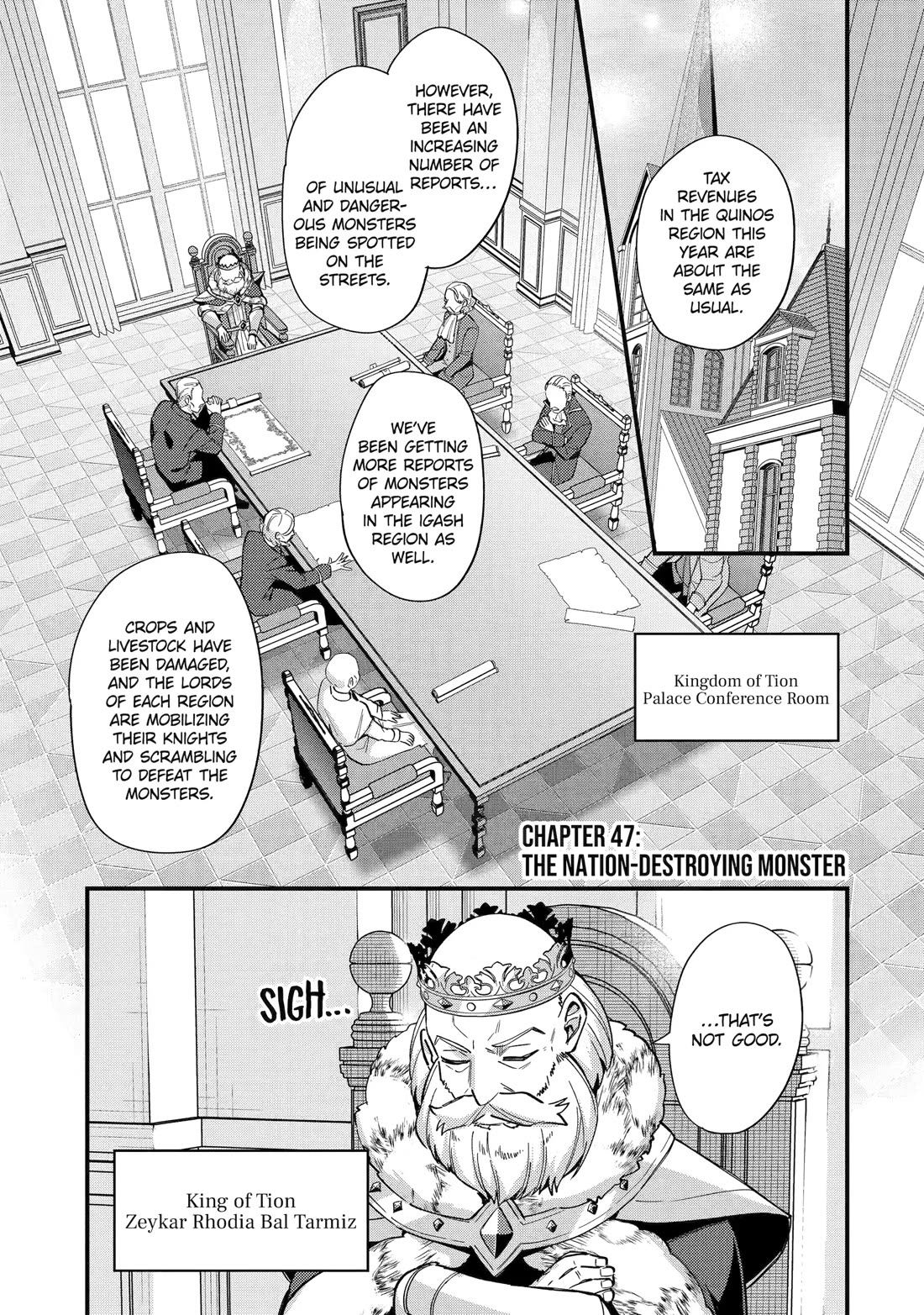 A Boy Who Has Been Reincarnated Twice Spends Peacefully as an S-Rank Adventurer, ~ I who was a Sage and a Hero of Previous World, Will Live in Peacefullness in the Next World~ chapter 47 page 1