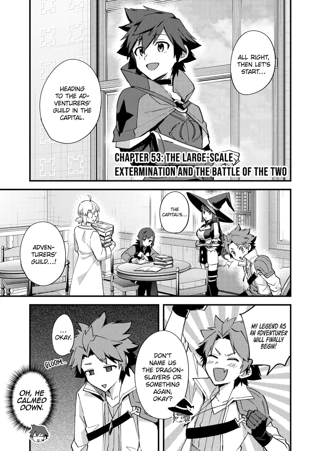 A Boy Who Has Been Reincarnated Twice Spends Peacefully as an S-Rank Adventurer, ~ I who was a Sage and a Hero of Previous World, Will Live in Peacefullness in the Next World~ chapter 53 page 1