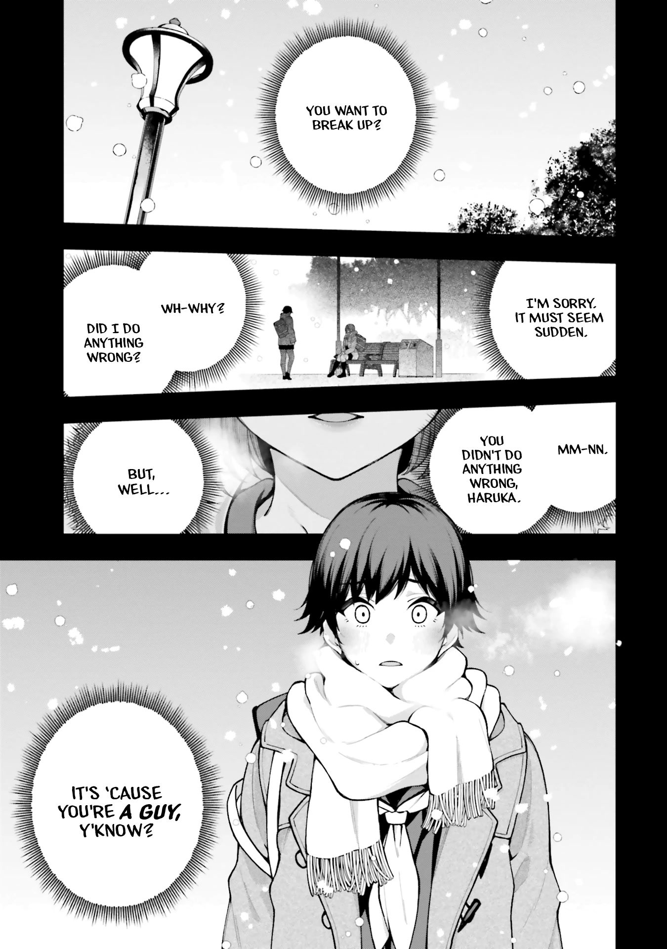 A Choice of Boyfriend and Girlfriend chapter 11 page 1