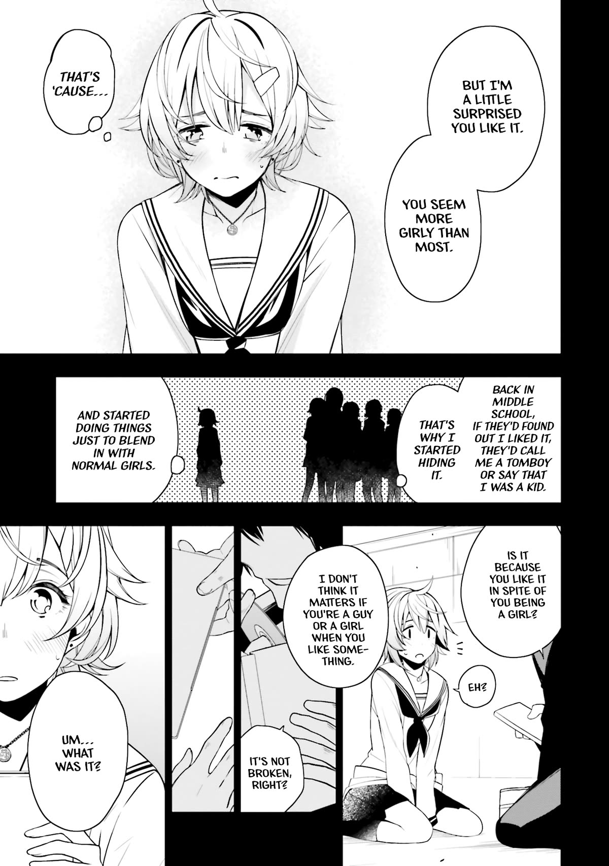 A Choice of Boyfriend and Girlfriend chapter 17.5 page 24