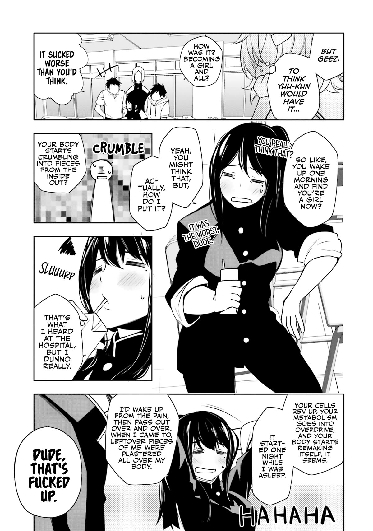 A Choice of Boyfriend and Girlfriend chapter 17.5 page 6