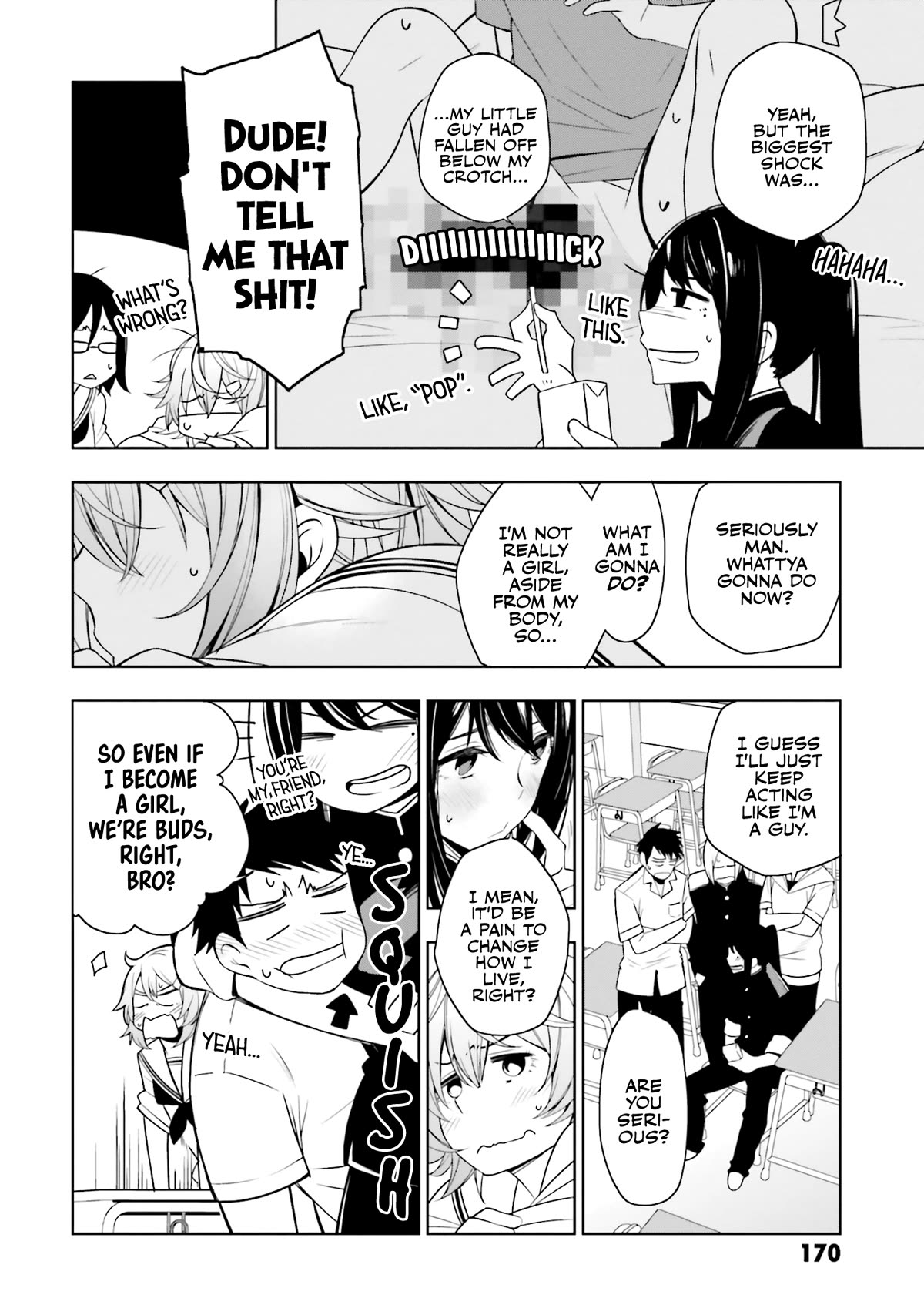 A Choice of Boyfriend and Girlfriend chapter 17.5 page 7