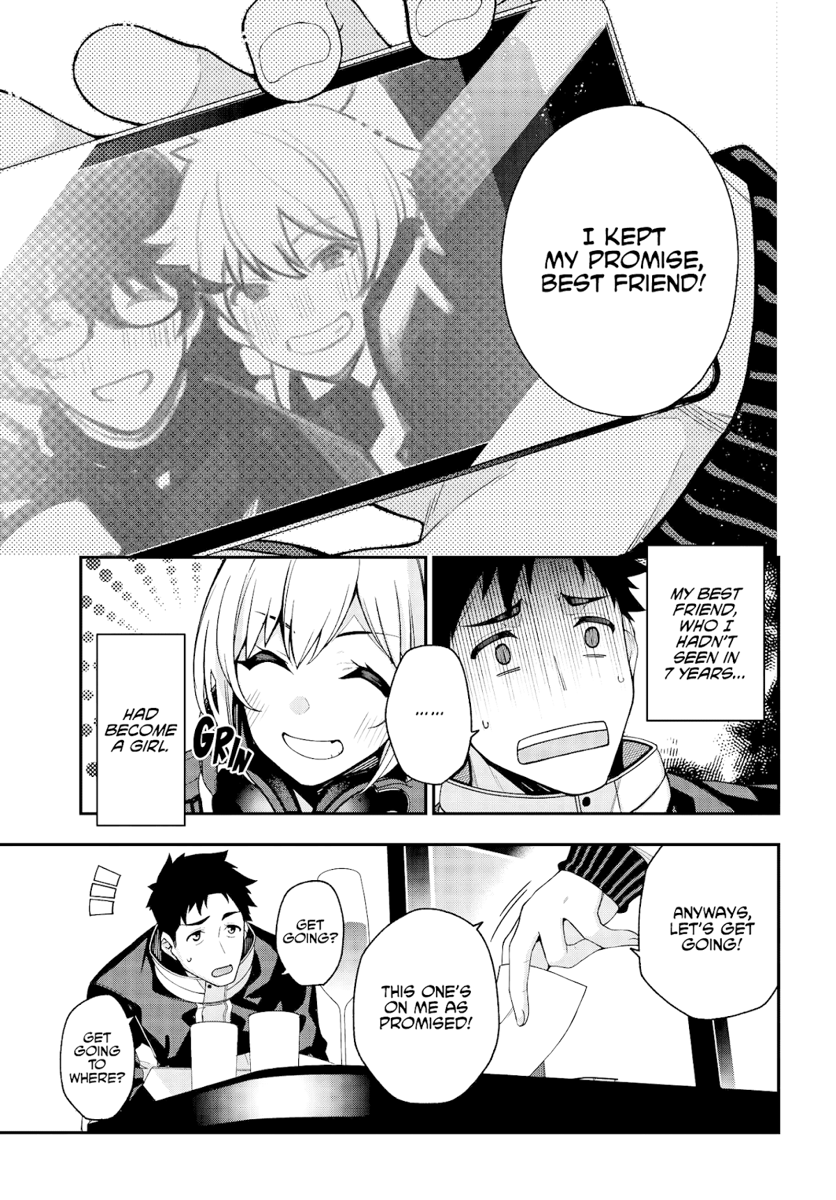 A Choice of Boyfriend and Girlfriend chapter 2 page 1