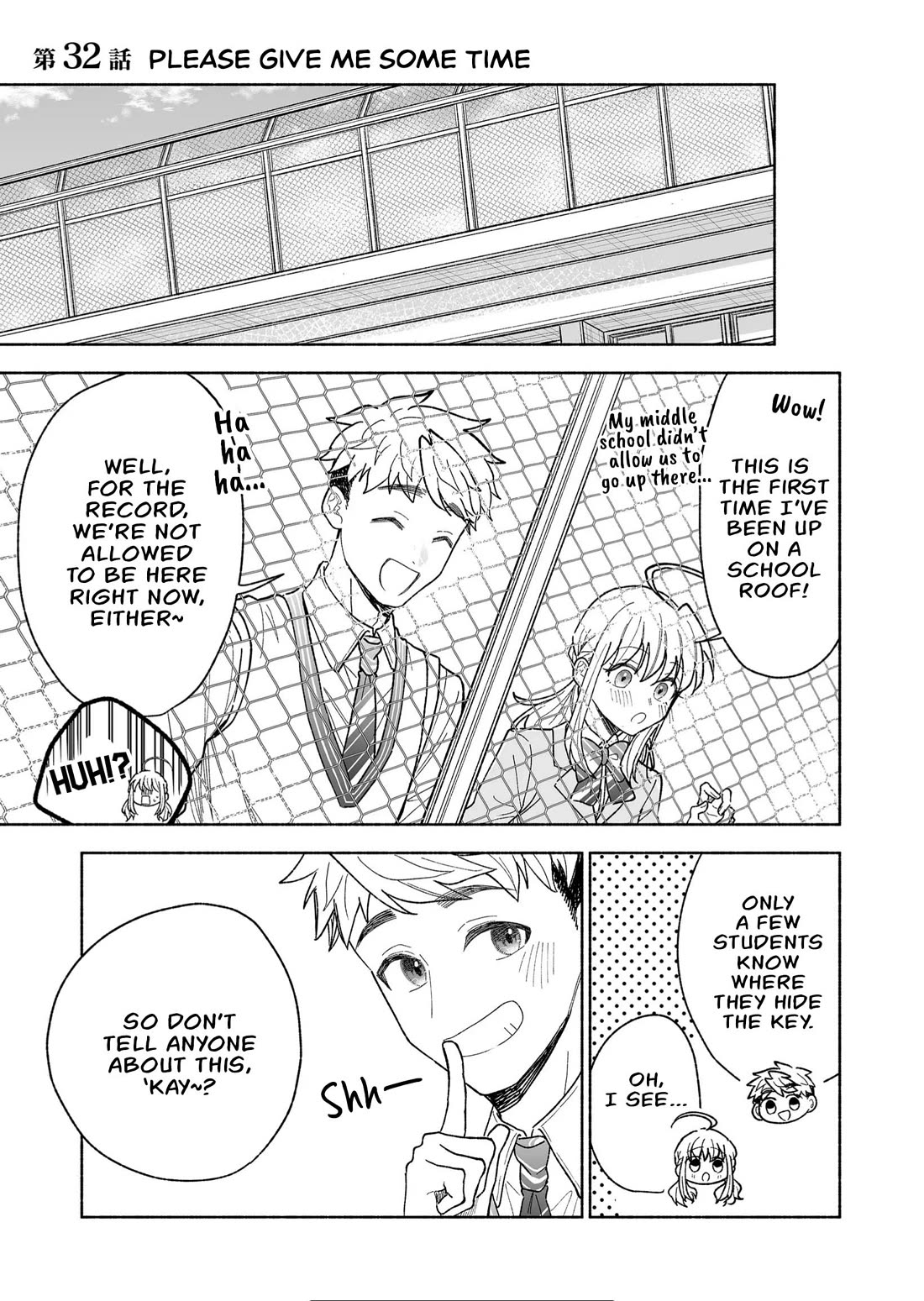 A Cool Girl and a 12cm Promise chapter 32 page 1