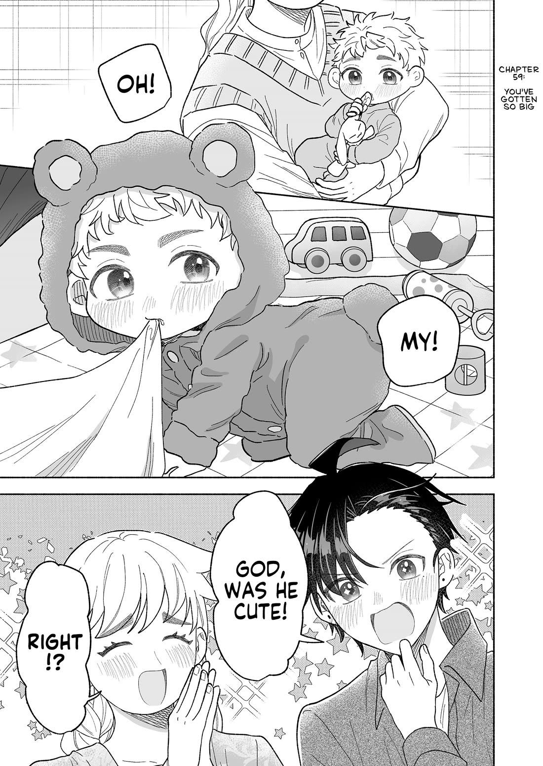 A Cool Girl and a 12cm Promise chapter 59 page 1
