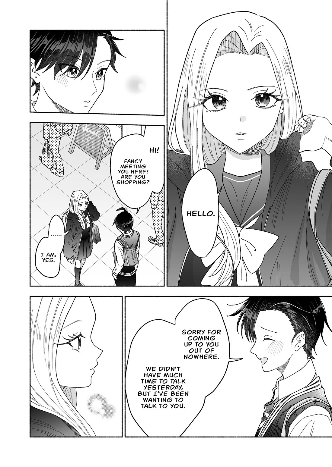 A Cool Girl and a 12cm Promise chapter 62 page 14