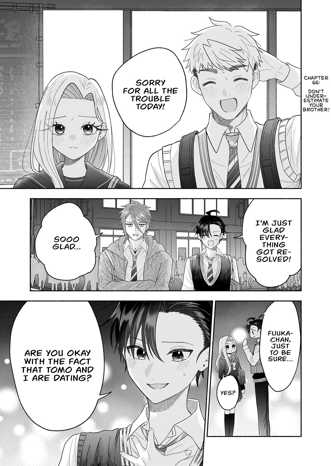 A Cool Girl and a 12cm Promise chapter 66 page 1