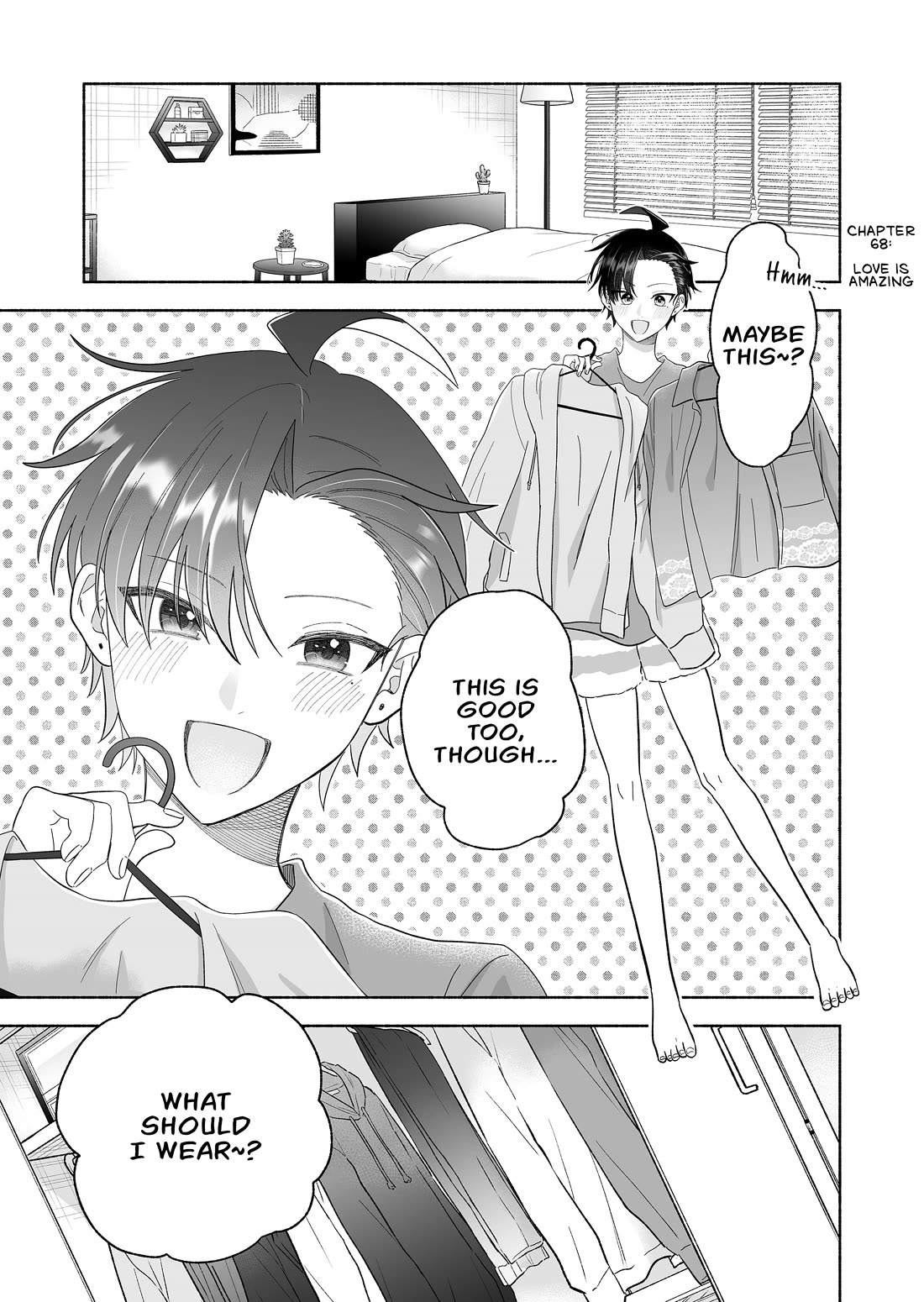A Cool Girl and a 12cm Promise chapter 68 page 1