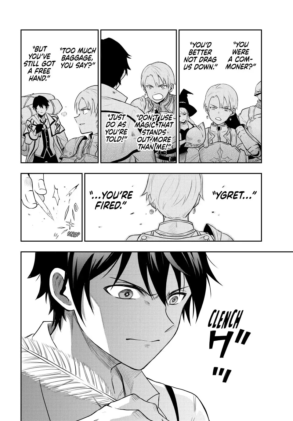 A Court Magician, Who Was Focused On Supportive Magic Because His Allies Were Too Weak, Aims To Become The Strongest After Being Banished chapter 1 page 13