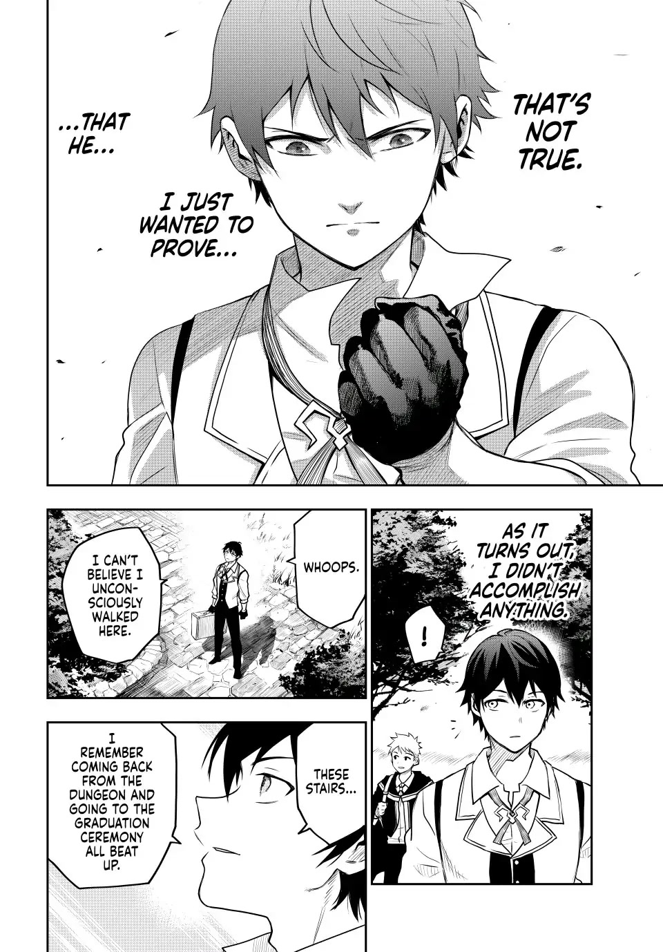 A Court Magician, Who Was Focused On Supportive Magic Because His Allies Were Too Weak, Aims To Become The Strongest After Being Banished chapter 1 page 19