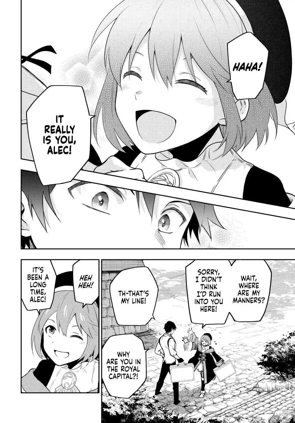 A Court Magician, Who Was Focused On Supportive Magic Because His Allies Were Too Weak, Aims To Become The Strongest After Being Banished chapter 1 page 23