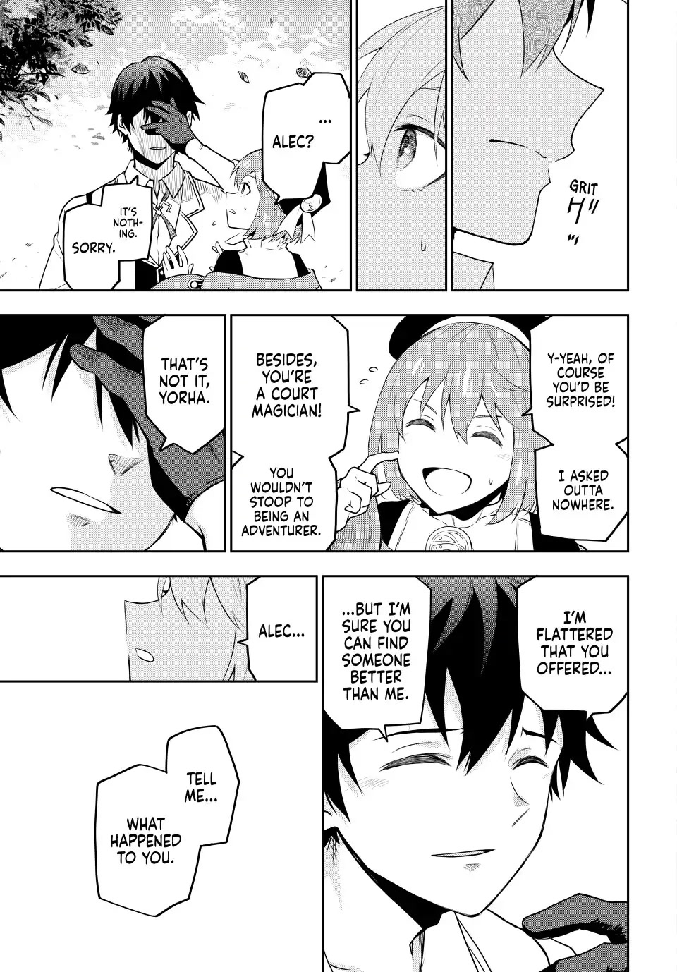 A Court Magician, Who Was Focused On Supportive Magic Because His Allies Were Too Weak, Aims To Become The Strongest After Being Banished chapter 1 page 26