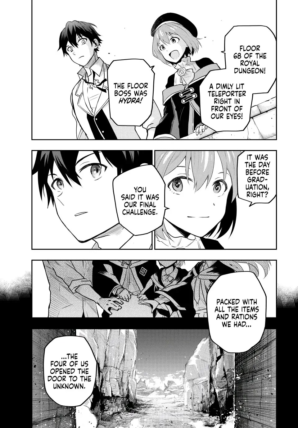 A Court Magician, Who Was Focused On Supportive Magic Because His Allies Were Too Weak, Aims To Become The Strongest After Being Banished chapter 1 page 28