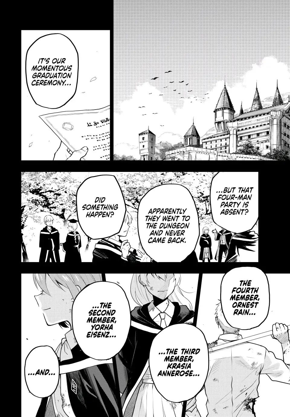 A Court Magician, Who Was Focused On Supportive Magic Because His Allies Were Too Weak, Aims To Become The Strongest After Being Banished chapter 1 page 33