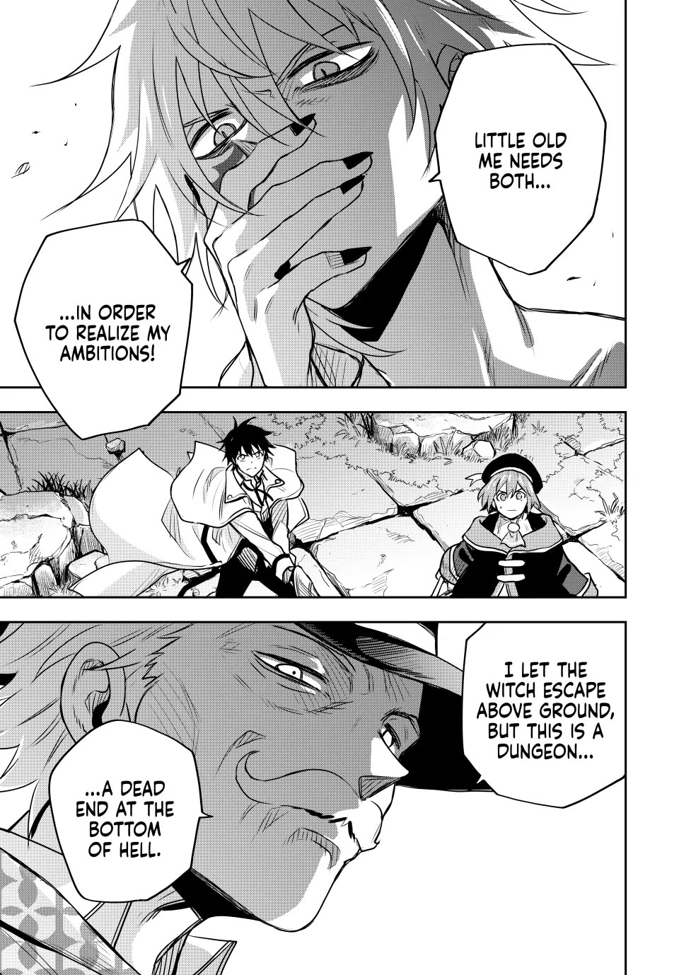 A Court Magician, Who Was Focused On Supportive Magic Because His Allies Were Too Weak, Aims To Become The Strongest After Being Banished chapter 100 page 17