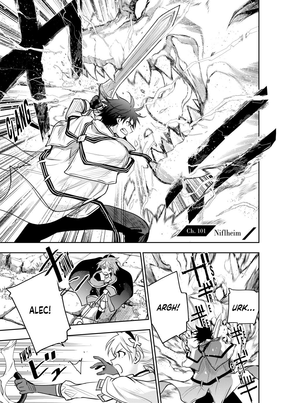 A Court Magician, Who Was Focused On Supportive Magic Because His Allies Were Too Weak, Aims To Become The Strongest After Being Banished chapter 101 page 1