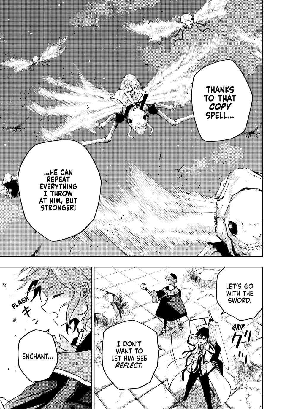 A Court Magician, Who Was Focused On Supportive Magic Because His Allies Were Too Weak, Aims To Become The Strongest After Being Banished chapter 101 page 3