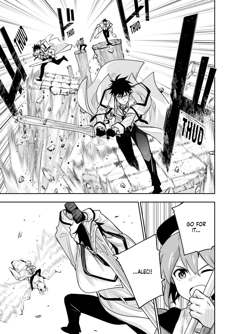 A Court Magician, Who Was Focused On Supportive Magic Because His Allies Were Too Weak, Aims To Become The Strongest After Being Banished chapter 102 page 9