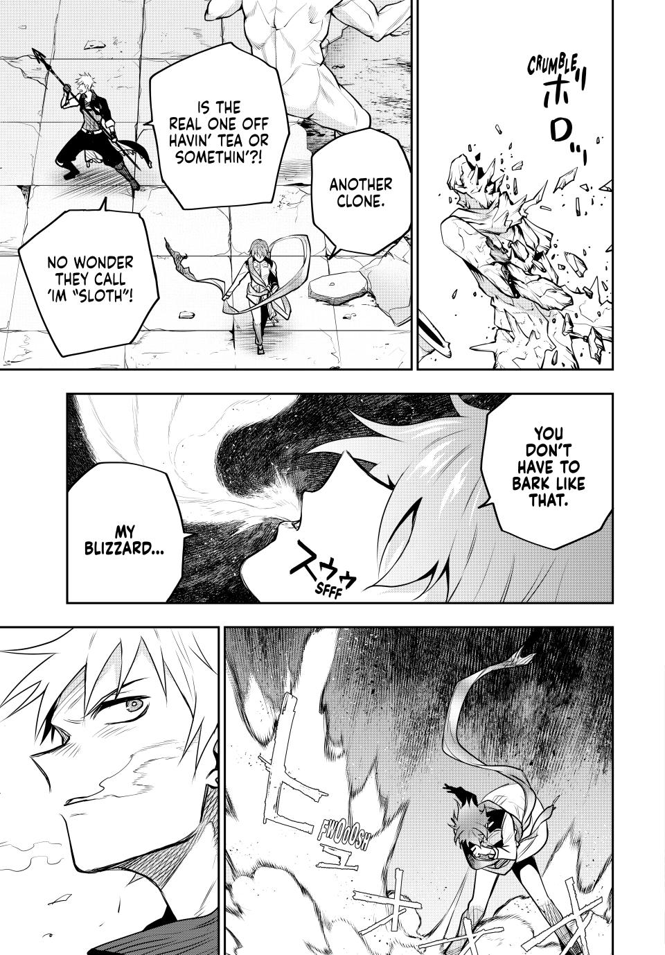 A Court Magician, Who Was Focused On Supportive Magic Because His Allies Were Too Weak, Aims To Become The Strongest After Being Banished chapter 103 page 3