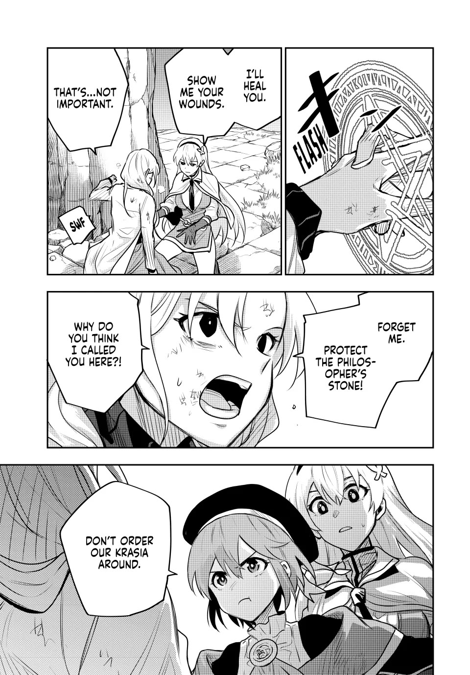 A Court Magician, Who Was Focused On Supportive Magic Because His Allies Were Too Weak, Aims To Become The Strongest After Being Banished chapter 104 page 17