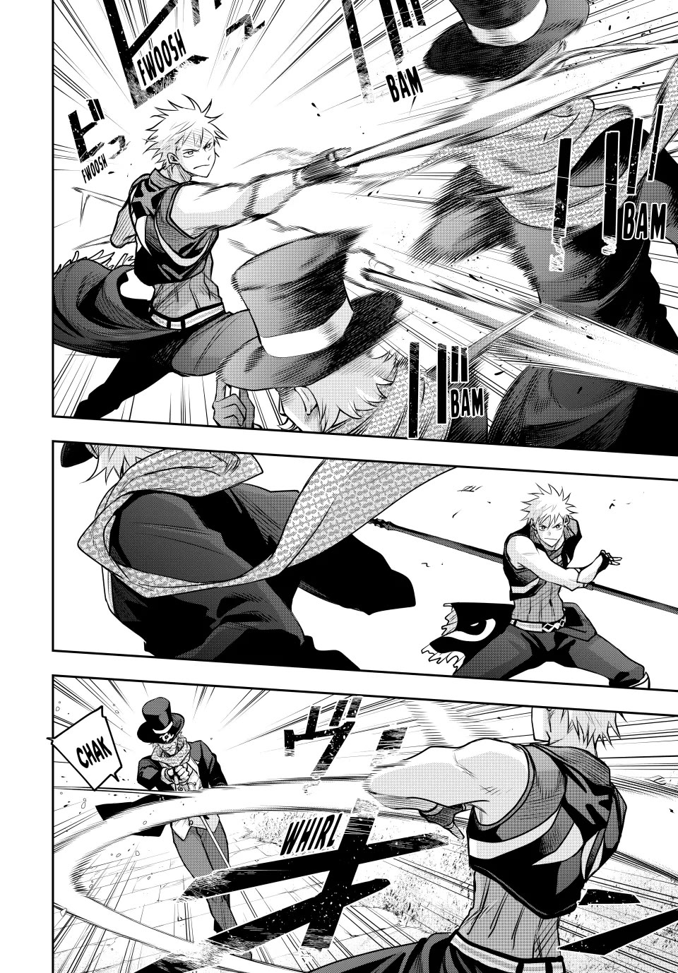 A Court Magician, Who Was Focused On Supportive Magic Because His Allies Were Too Weak, Aims To Become The Strongest After Being Banished chapter 104 page 2