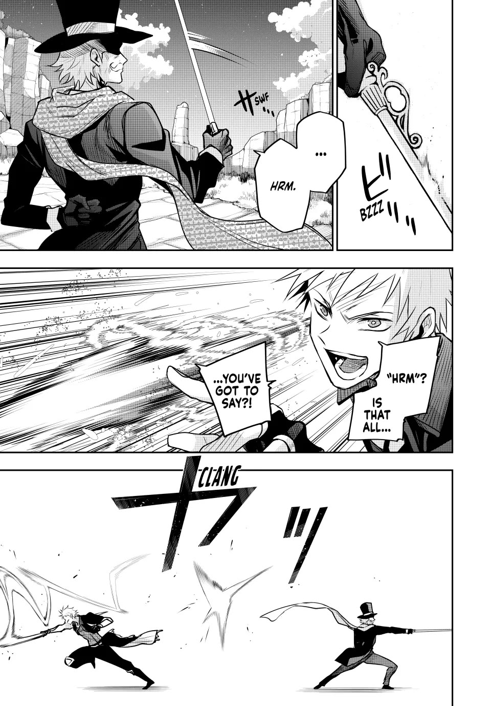 A Court Magician, Who Was Focused On Supportive Magic Because His Allies Were Too Weak, Aims To Become The Strongest After Being Banished chapter 104 page 3