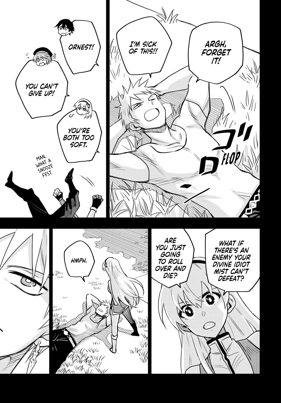 A Court Magician, Who Was Focused On Supportive Magic Because His Allies Were Too Weak, Aims To Become The Strongest After Being Banished chapter 106 page 3