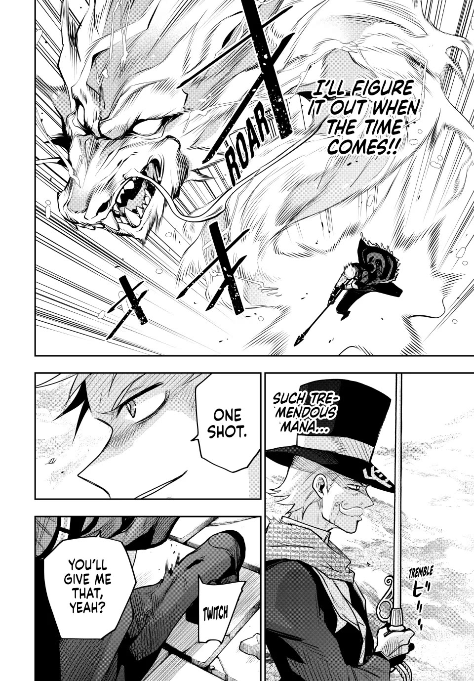 A Court Magician, Who Was Focused On Supportive Magic Because His Allies Were Too Weak, Aims To Become The Strongest After Being Banished chapter 106 page 4