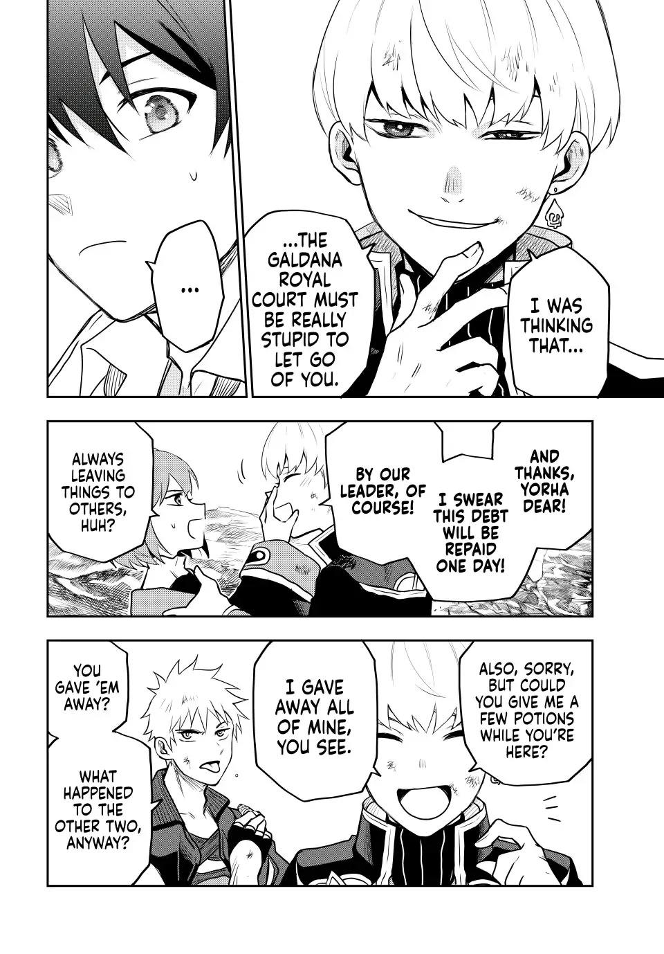 A Court Magician, Who Was Focused On Supportive Magic Because His Allies Were Too Weak, Aims To Become The Strongest After Being Banished chapter 11 page 10